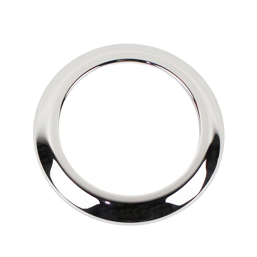 KENTROL Jeep JK Air Vent Bezels 4 Pieces 07-10 Wrangler JK Polished Silver Kentrol  30004