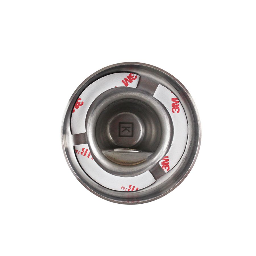 KENTROL Jeep JK Antenna Cover 07-18 Wrangler JK Polished Silver Kentrol  30007