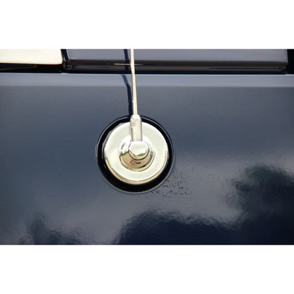 KENTROL Jeep JK Antenna Cover 07-18 Wrangler JK Polished Silver Kentrol  30007
