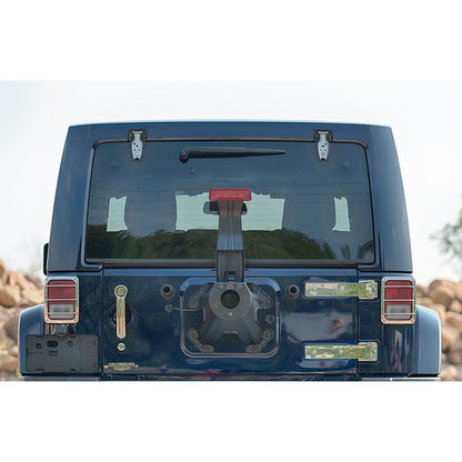 KENTROL Jeep JK Liftgate Hinge Pair 07-18 Wrangler JK Bare Grey Kentrol  30016