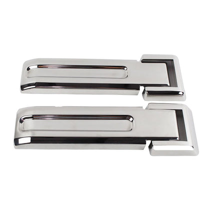 KENTROL Jeep JK Tailgate Hinge Overlays 4 Pieces 07-18 Wrangler JK Polished Silver Kentrol  30017