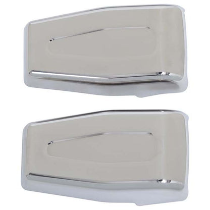 KENTROL Jeep JK Liftgate Hinge Overlays Pair 07-18 Wrangler JK Polished Silver Kentrol  30018