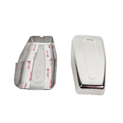 KENTROL Jeep JK Liftgate Hinge Overlays Pair 07-18 Wrangler JK Polished Silver Kentrol  30018