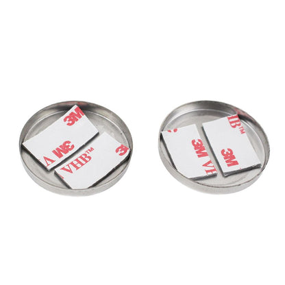 KENTROL Jeep JK Liftgate Button Covers Pair 07-18 Wrangler JK Polished Silver Kentrol  30022