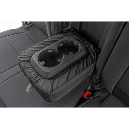 ROUGH COUNTRY Seat Covers | FR & RR | Crew Cab | Nissan Frontier 2WD/4WD (2022-2025) | 91058