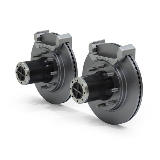 TeraFlex | 07-18 Wrangler JK Dana 30/44 Front Axle 8-Lug Locking Hub Conversion Kit w/ Vented Big Rotors TeraFlex | 3034411