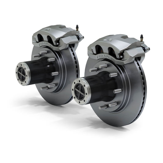 TeraFlex | 07-18 Wrangler JK Dana 30/44 Front Axle 8-Lug Locking Hub Conversion Kit w/ Vented Big Brakes TeraFlex | 3034412
