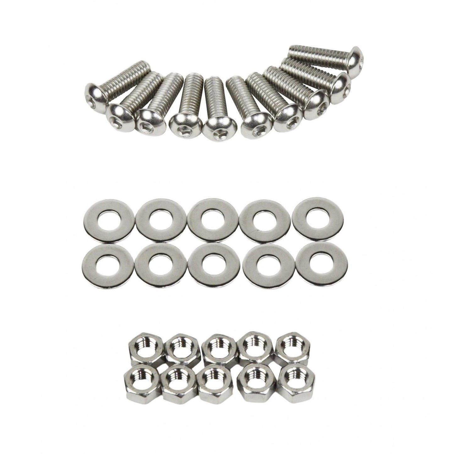 KENTROL Jeep CJ/YJ Hood Hinge Pair 55-95 CJ and Wrangler YJ Polished Silver Kentrol  30402