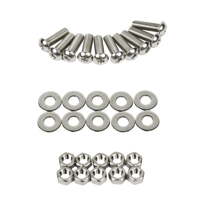 KENTROL Jeep CJ/YJ Hood Hinge Pair 55-95 CJ and Wrangler YJ Polished Silver Kentrol  30402