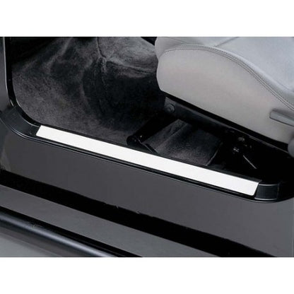 KENTROL Jeep CJ7 Entry Guards Pair 76-95 CJ7 Wrangler YJ Polished Silver Kentrol  30416