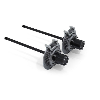 TeraFlex | 07-18 Wrangler JK Dana 44 Rear Axle 8-Lug Full-Float Conversion & Slotted Big Rotors-30-Spline TeraFlex | 3043100