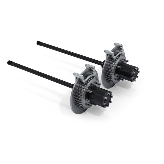 TeraFlex | 07-18 Wrangler JK Dana 44 Rear Axle 8-Lug Full-Float Conversion & Slotted Big Rotors-30-Spline TeraFlex | 3043100