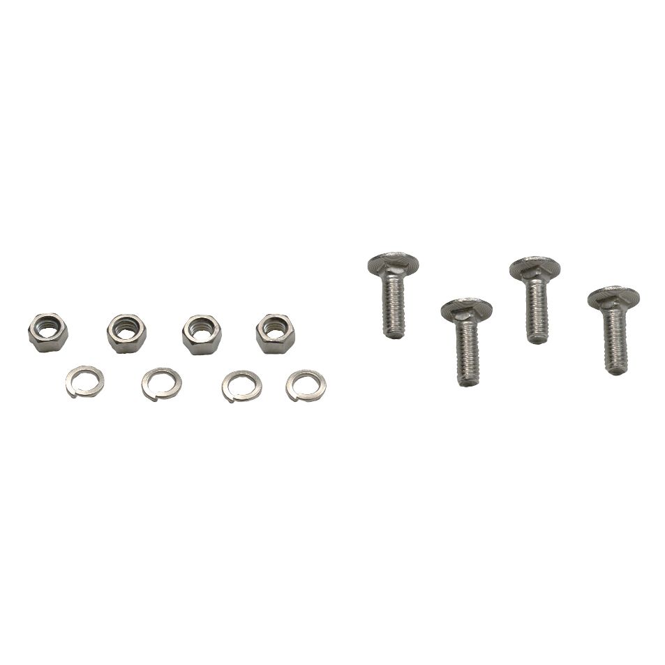 KENTROL Jeep YJ Rear Body Guard Pair 87-95 Wrangler TJ Polished Silver Kentrol  30435