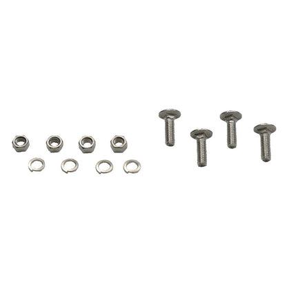 KENTROL Jeep YJ Rear Body Guard Pair 87-95 Wrangler TJ Polished Silver Kentrol  30435