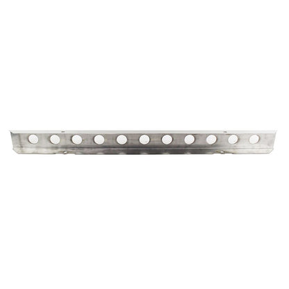 KENTROL Jeep YJ 54 Inch Front Bumper with holes 87-95 Wrangler TJ Polished Silver Kentrol  30436