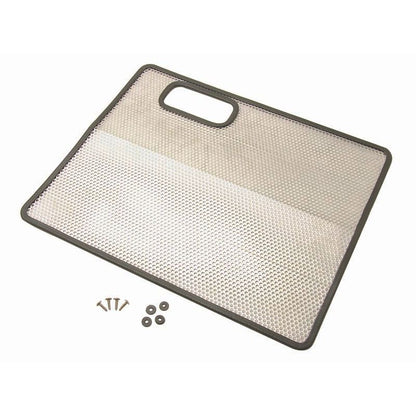 KENTROL Jeep YJ Bug Shield 87-95 Wrangler TJ Polished Silver Kentrol  30440