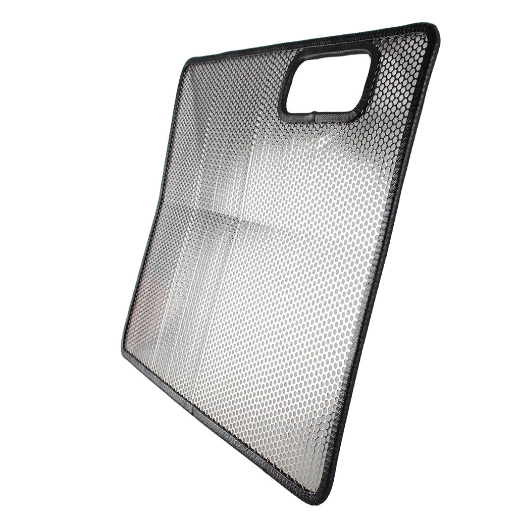 KENTROL Jeep YJ Bug Shield 87-95 Wrangler TJ Polished Silver Kentrol  30440