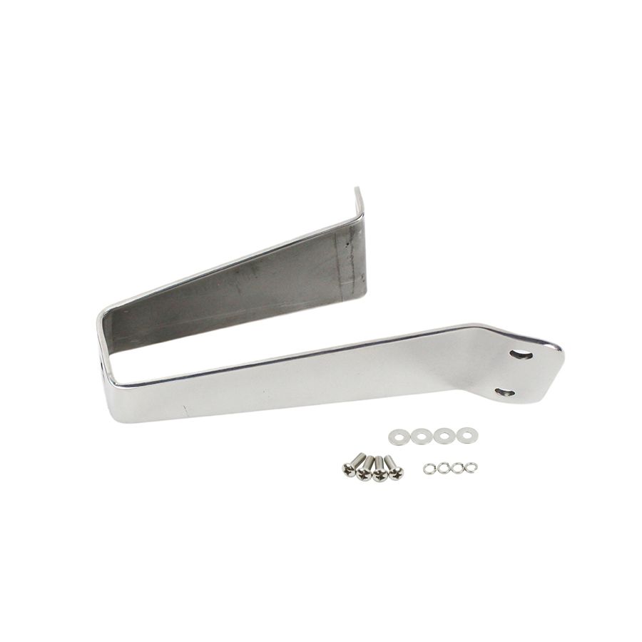 KENTROL Jeep CJ/YJ Tailgate Tire Stop 76-95 CJ and Wrangler YJ Polished Silver Kentrol  30460