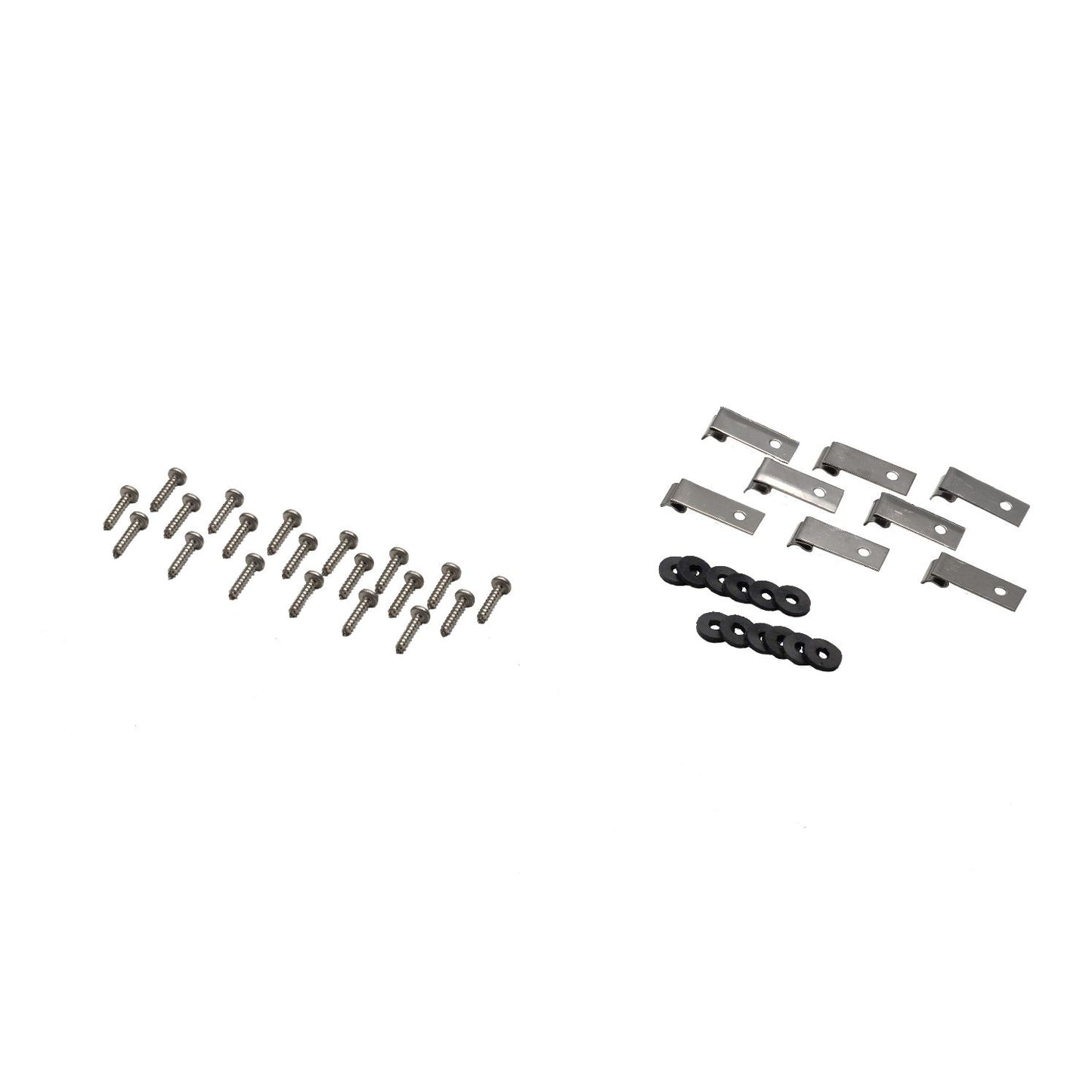 KENTROL Jeep YJ Billet and Wire Mesh Set 6 Pieces 87-95 Wrangler TJ Polished Silver Kentrol  30467
