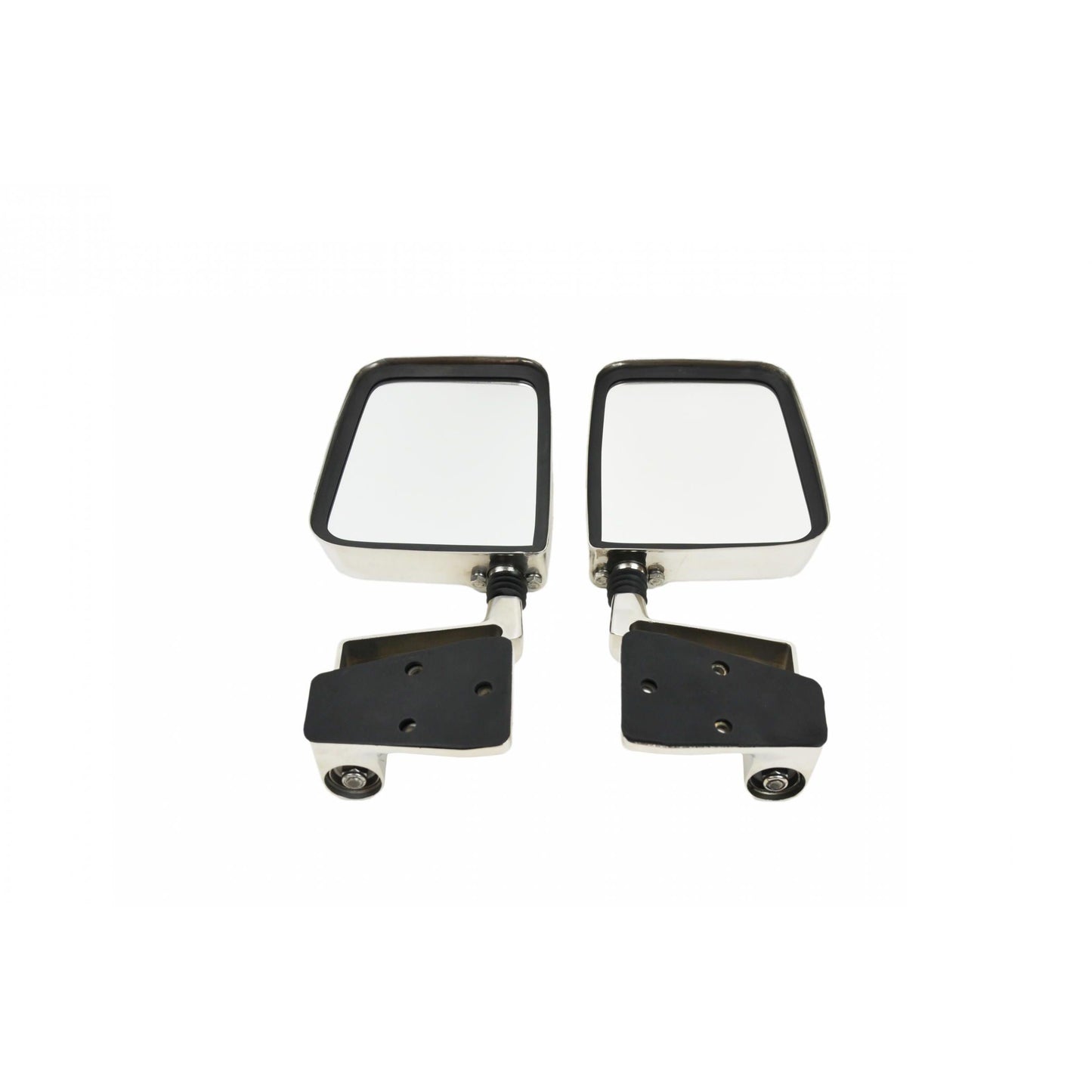 KENTROL Jeep YJ/TJ Mirror Kit Pair 88-06 Wrangler YJ/TJ Polished Silver Kentrol  30475