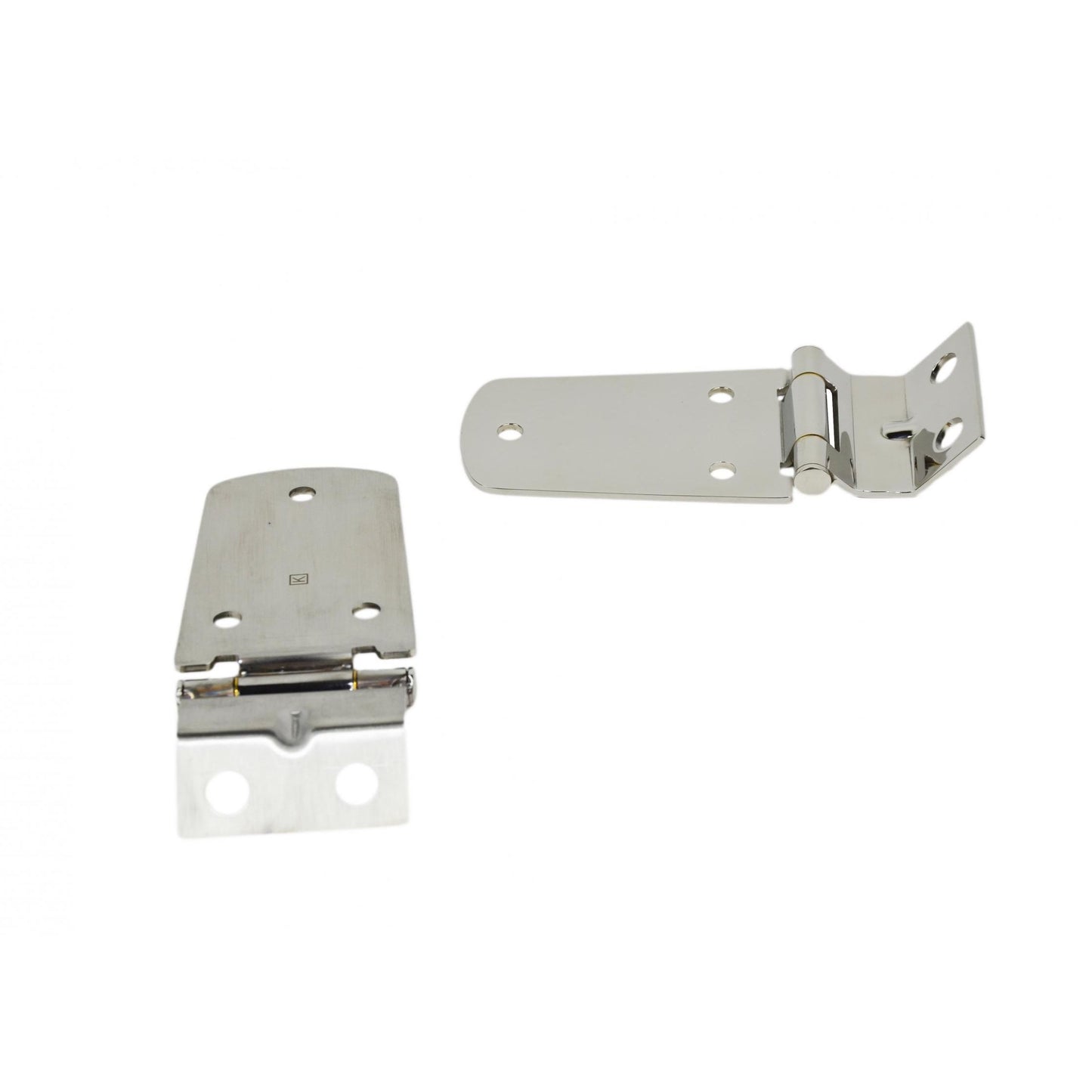 KENTROL Jeep TJ Hood Hinge Pair 97-06 Wrangler TJ Polished Silver Kentrol  30476