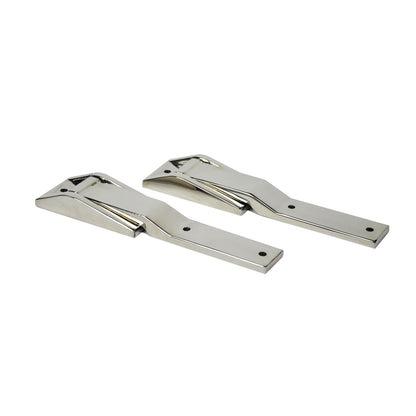 KENTROL Jeep TJ Tailgate Hinge Pair 97-04 Wrangler TJ Polished Silver Kentrol  30478