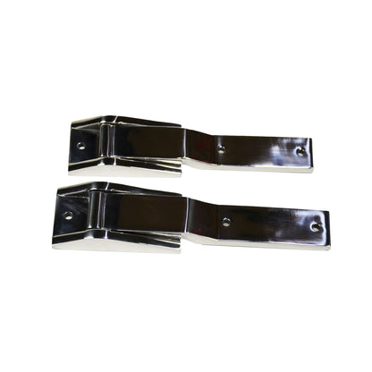 KENTROL Jeep TJ Tailgate Hinge Pair 97-04 Wrangler TJ Polished Silver Kentrol  30478