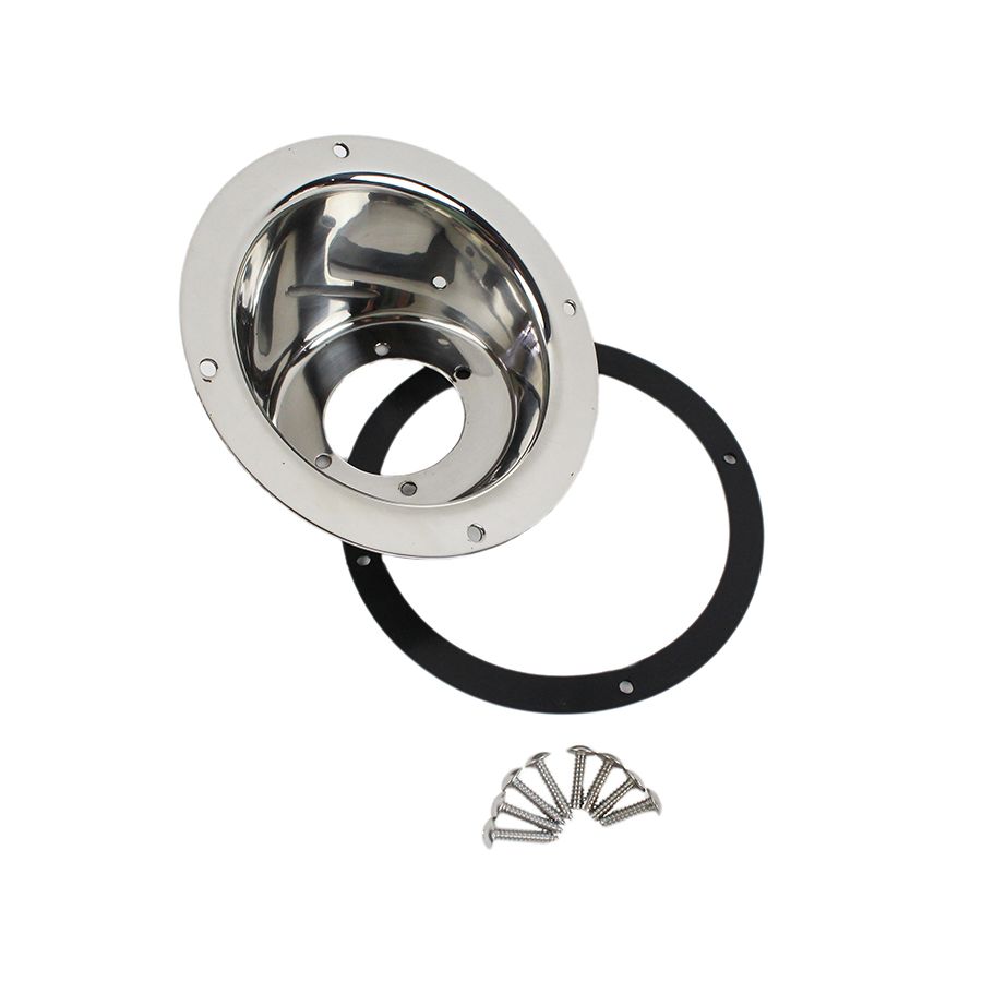 KENTROL Jeep TJ Gas Filler Neck 97-06 Wrangler TJ Polished Silver Kentrol  30480