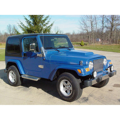 KENTROL Jeep TJ 54 Inch Front Bumper 97-06 Wrangler TJ Polished Silver Kentrol  30486