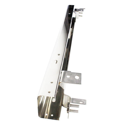 KENTROL Jeep TJ 50 Inch Rear Bumper 97-06 Wrangler TJ Polished Silver Kentrol  30487