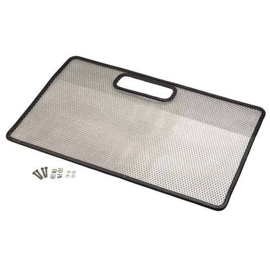 KENTROL Jeep TJ Bug Shield 97 Wrangler TJ Polished Silver Kentrol  30490