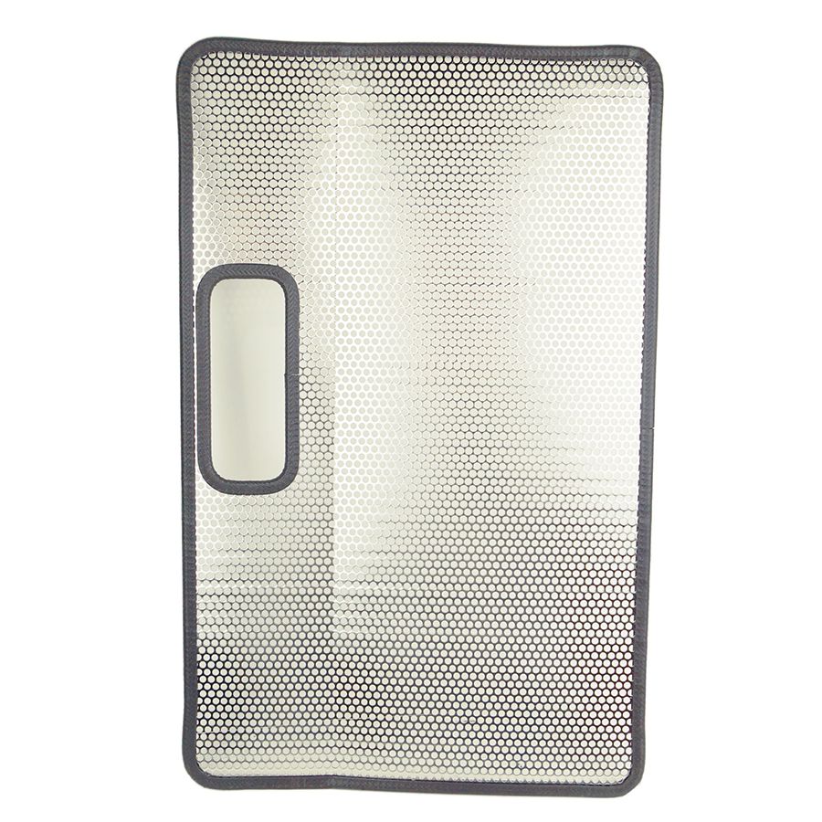 KENTROL Jeep TJ Bug Shield 97 Wrangler TJ Polished Silver Kentrol  30490