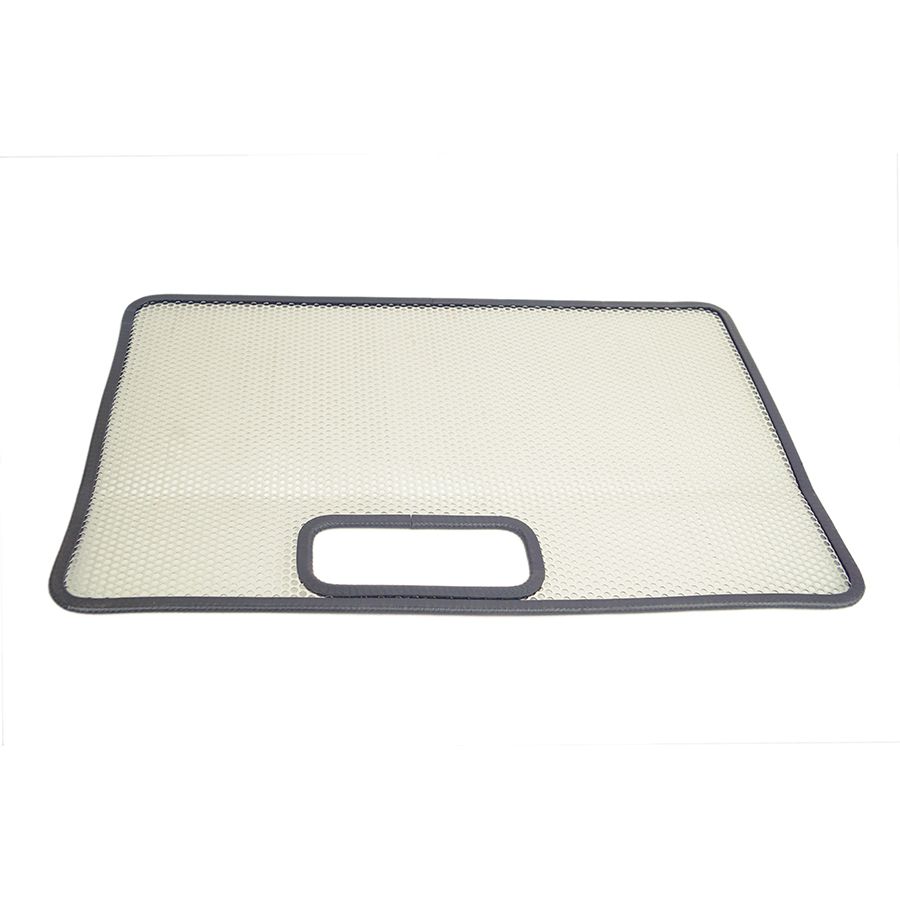 KENTROL Jeep TJ Bug Shield 97 Wrangler TJ Polished Silver Kentrol  30490