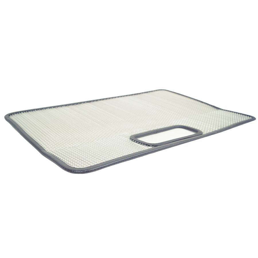 KENTROL Jeep TJ Bug Shield 97 Wrangler TJ Polished Silver Kentrol  30490