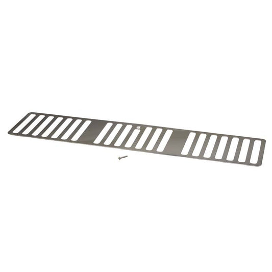 KENTROL Jeep TJ Hood Vent 97 Wrangler TJ Polished Silver Kentrol  30495