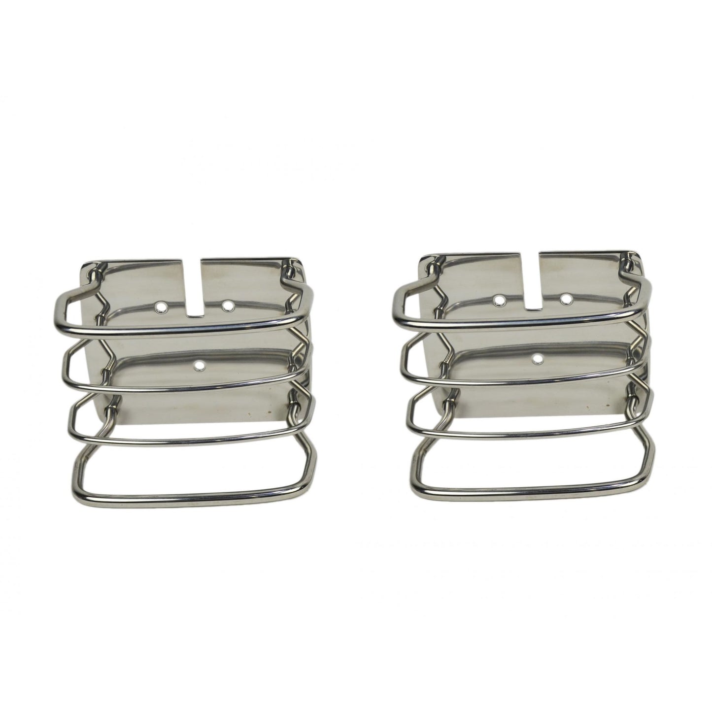 KENTROL JEEP CJ/YJ/TJ Taillight Guard Pair 76-06 CJ Wrangler YJ/TJ Polished Silver Kentrol  30497