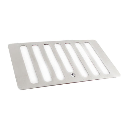 KENTROL Jeep TJ Hood Vent 98-06 Wrangler TJ Polished Silver Kentrol  30500