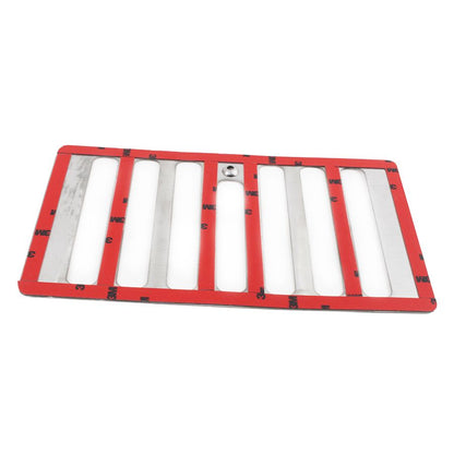 KENTROL Jeep TJ Hood Vent 98-06 Wrangler TJ Polished Silver Kentrol  30500