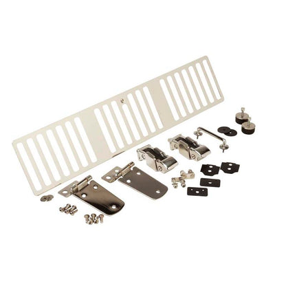 KENTROL Jeep TJ Hood Kit 97 Wrangler TJ Polished Silver Kentrol  30505