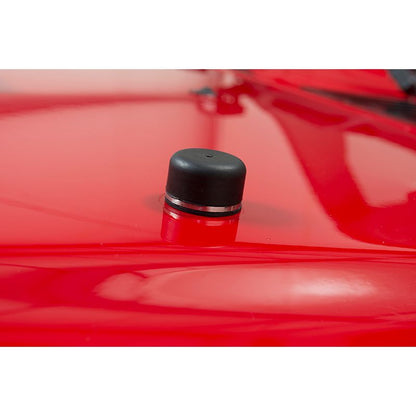 KENTROL Jeep TJ/JK Hood Bumpers 97-18 Wrangler TJ/JK Polished Silver Kentrol  30506