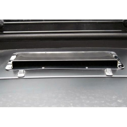 KENTROL Jeep CJ/YJ Hood Vent Air Scoop 78-95 CJ and Wrangler YJ Polished Silver Kentrol  30507