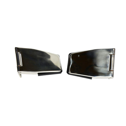 KENTROL Jeep YJ/TJ Hardtop Liftgate Hinge Pair 87-06 Wrangler TJ/YJ Polished Silver Kentrol  30516