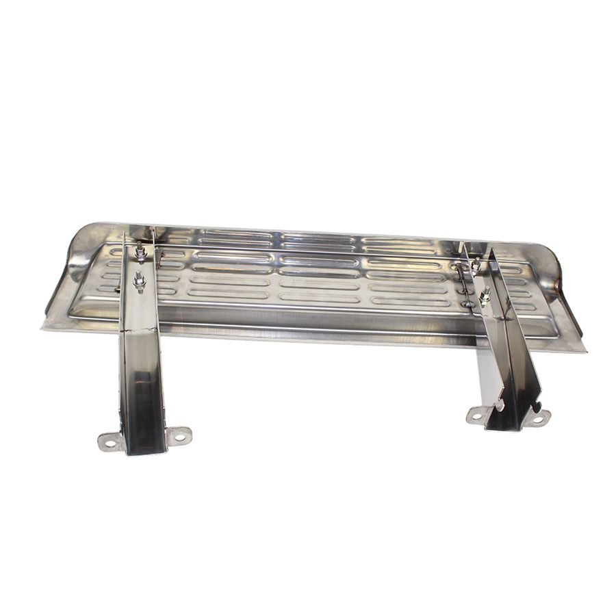 KENTROL Jeep TJ Side Steps Pair TJ - 2001-06 Polished Silver Kentrol  30518