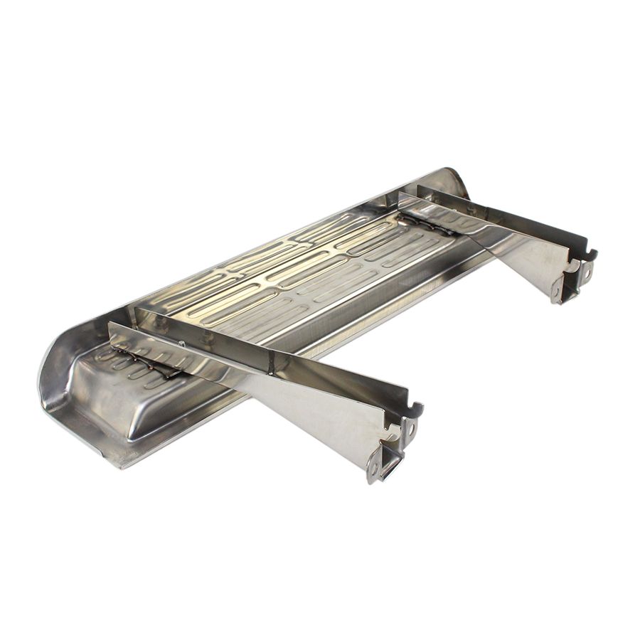 KENTROL Jeep TJ Side Steps Pair TJ - 2001-06 Polished Silver Kentrol  30518