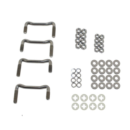 KENTROL Jeep TJ Side Steps Pair TJ - 2001-06 Polished Silver Kentrol  30518