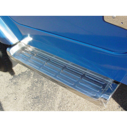 KENTROL Jeep TJ Side Steps Pair TJ - 2001-06 Polished Silver Kentrol  30518