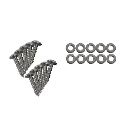 KENTROL Jeep YJ Dash Overlay Set (3 pieces) 87-95 Wrangler TJ Polished Silver Kentrol  30519