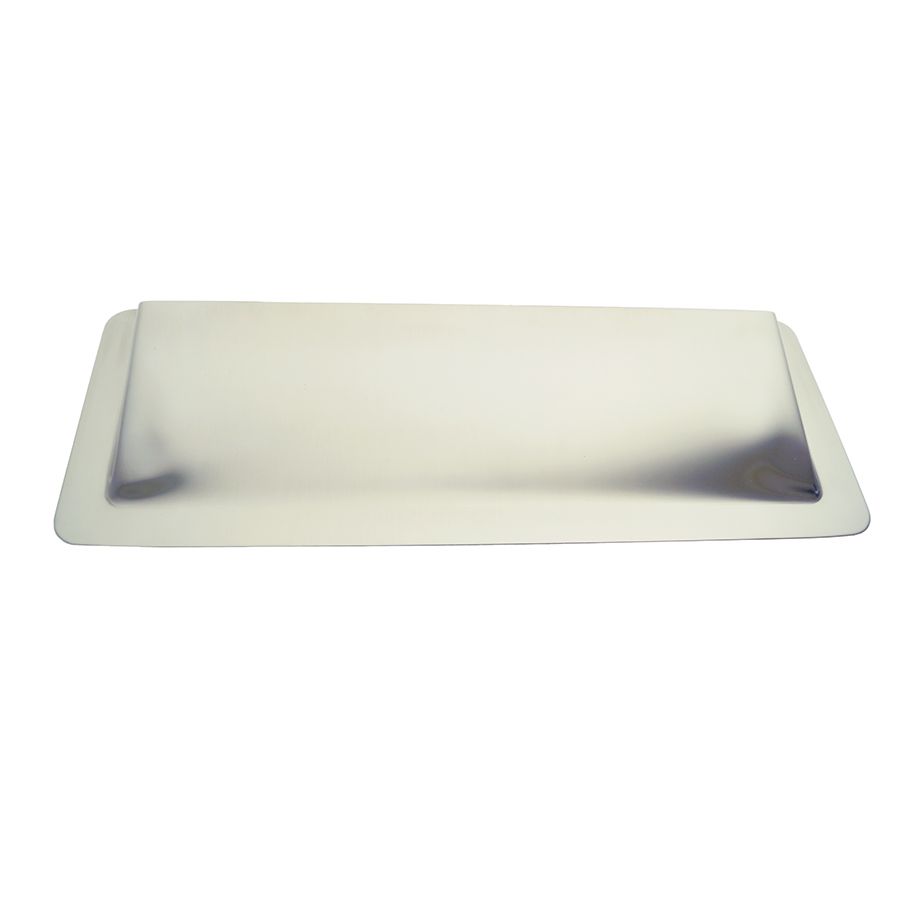 KENTROL Jeep TJ Hood Vent Air Scoop 98-06 Wrangler TJ Polished Silver Kentrol  30520