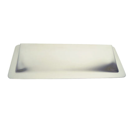 KENTROL Jeep TJ Hood Vent Air Scoop 98-06 Wrangler TJ Polished Silver Kentrol  30520