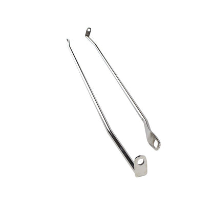 KENTROL Jeep TJ Strut Rod Kit 97-06 Wrangler TJ Polished Silver Kentrol  30529